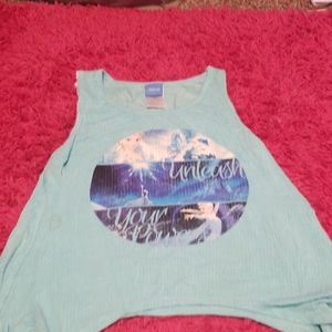 Girls cute frozen tanktop